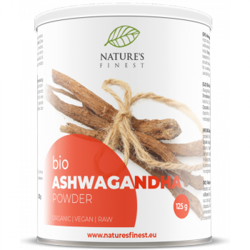 Ašvagandos milteliai. Maisto papildas. 125g
