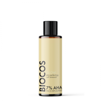 7% AHA vaisių rūgščių veido šveitiklis, Biocos, 150ml