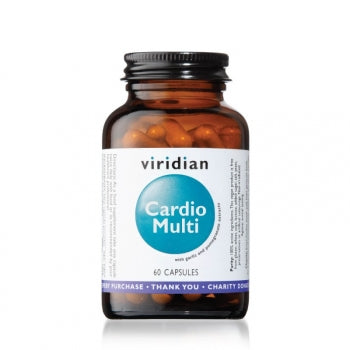 Maisto papildas širdžiai "Cardio multi", Viridian, 60kaps
