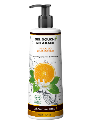 Atpalaiduojantis dušo gelis su neroliu, 500ml
