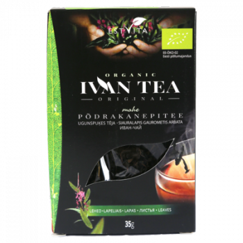 Natūrali fermentuota arbata "Ivan tea" lapeliais, 35g