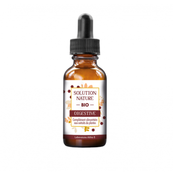 Geriamieji lašai su augaliniais ekstraktais "Digestive", 30ml