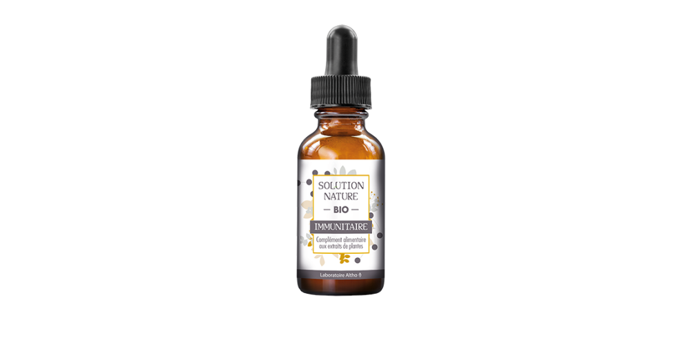 Geriamieji lašai su augaliniais ekstraktais "Immunitaire", 30ml
