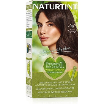 Naturtint ilgalaikiai plaukų dažai, NATURAL CHESNUT, 4N (170