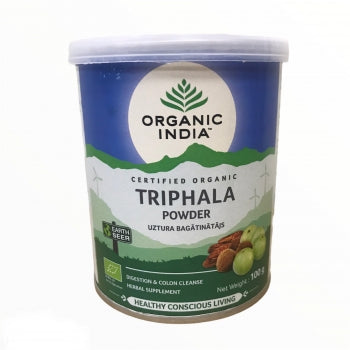Triphala (trifala) milteliai  "Organic India,100g
