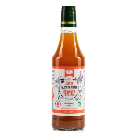 Obuolių sidro actas "Imbieras, ciberžole, pipirai",