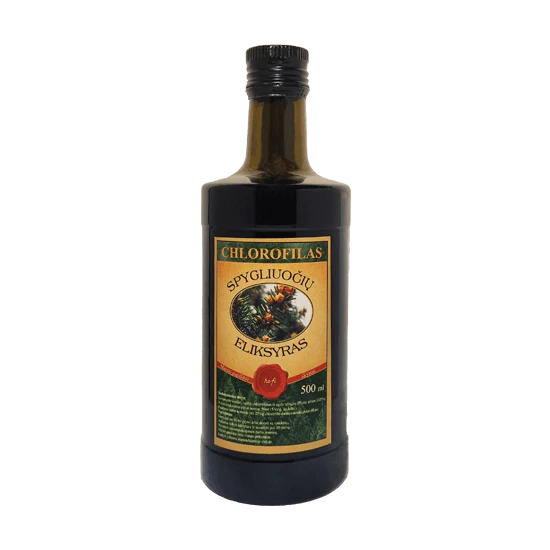 Spygliuočių eliksyras" (chlorofilas), Biolat, 500ml
