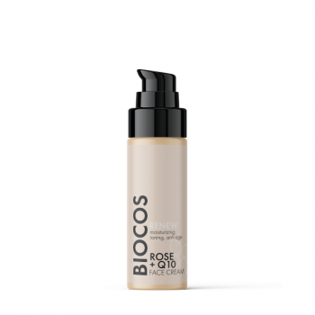 Maitinamasis veido kremas ROSE+ Q10, 30ml