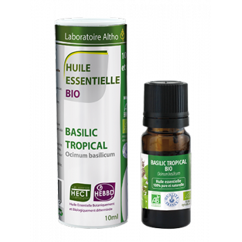 Bazilikų kvapiųjų eterinis aliejus, 10ml