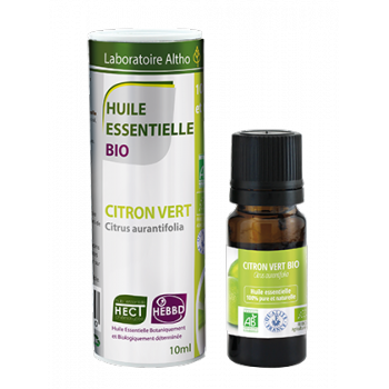 Citrinų žaliųjų (laimų) eterinis aliejus, 10ml