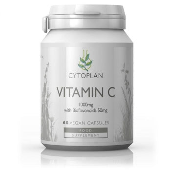 Vitaminas C su bioflavonoidais. Maisto papildas, 60kaps.