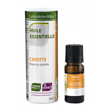 Natūralus morkų sėklų eterinis aliejus, 5ml