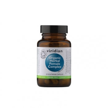 Maisto papildas "Organic Herbal Female Complex", Viridian, 30kap