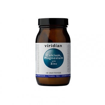 Maisto papildas "Calcium, Magnesium with Zink", Viridian, 100g