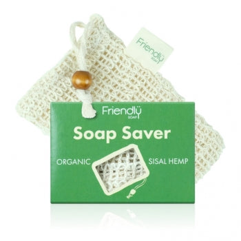 Sizalio pluošto maišelis- plaušinė, Friendly soap
