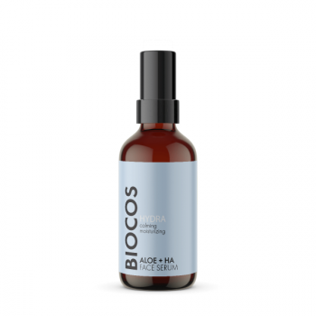 Alavijų serumas su hialuronu ALOE+ HA, Biocos, 100ml