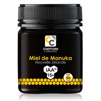 Šluotinių sėklučių (manuka) medus 15+ IAA®, 250 g