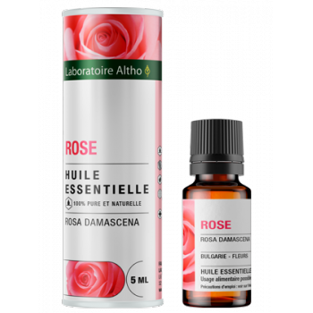 Damasko rožių eterinis aliejus, 5ml