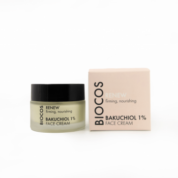 Naktinis kremas BAKUCHIOL 1%, Biocos, 50ml