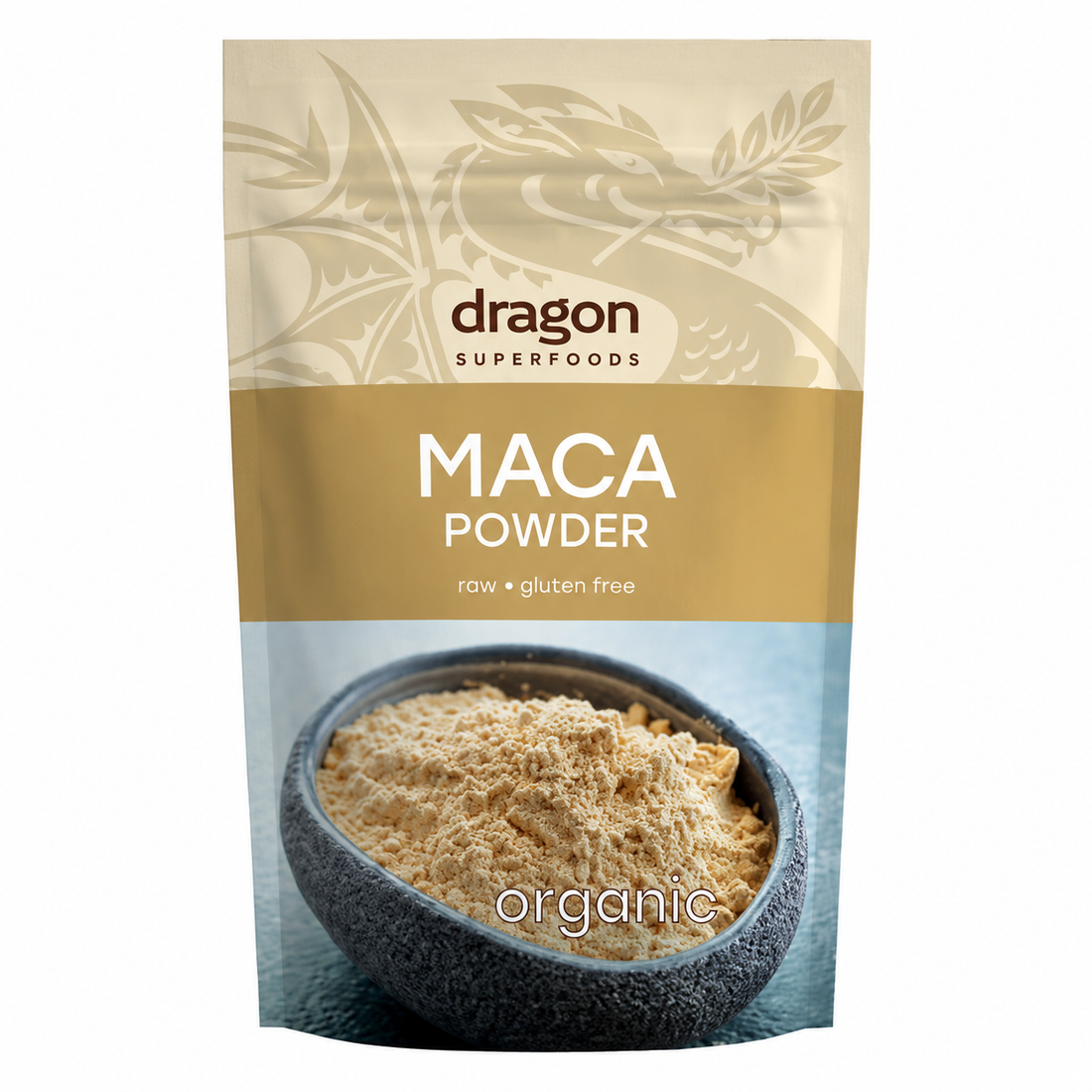 Maca (peruvinės pipirinės) milteliai, Dragon superfoods, 200g