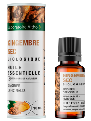Imbierų eterinis aliejus, 10ml