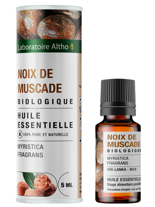 Muskatų kvapiųjų eterinis aliejus, 5ml
