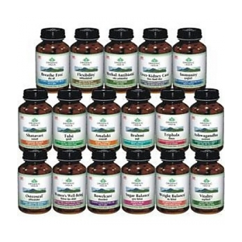 Maisto papildas Šatavari, Organic India, 60 kaps.