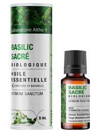 Bazilikų šventųjų (Tulsi) eterinis aliejus, 5ml