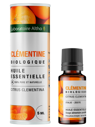 Klementinų eterinis aliejus, 5ml