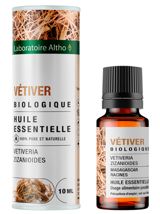 Vetiverijų eterinis aliejus, 10ml
